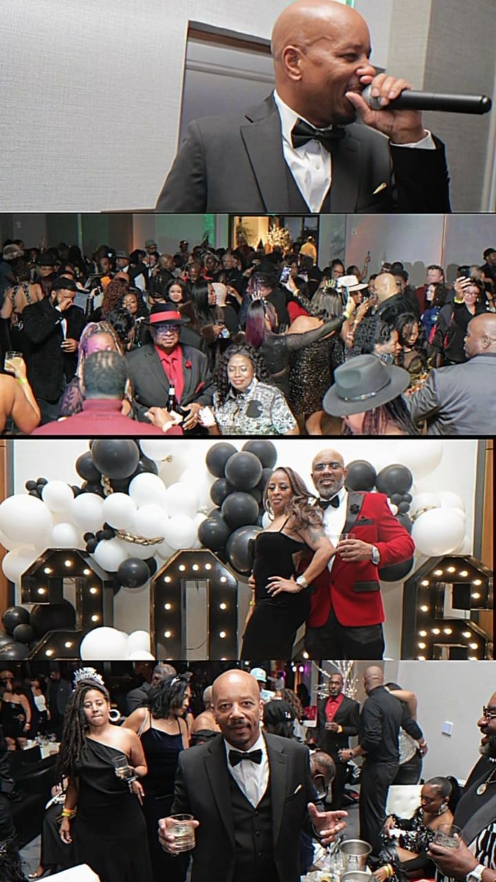 Dusk Til Dawn event highlights — guests in formal attire, live performances